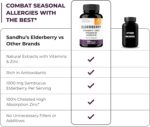 Sandhu's Elderberry Capsules with Vitamin C, Zinc, Vitamin D3 & Quercetin - Image 4