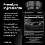 Prime Labs Prime Test Men's Daily Vitality Supplement - Herbal Blend - Image 2