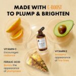 Eclat Vitamin C Serum - Brightening Face Serum with Hyaluronic Acid - Image 3